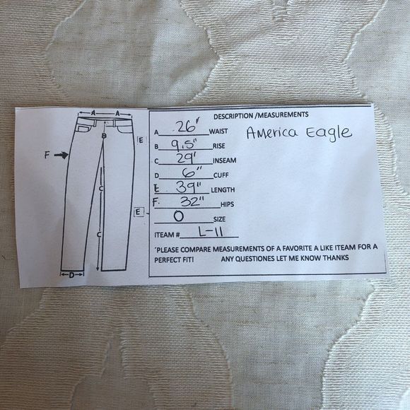 American Eagle 🦅 Women Denim Jeans Hi Rise Jegging - Picture 6 of 10